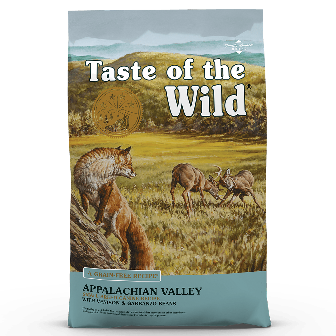 Appalachia Valley Small Breed Canince Formula with Venison & Garbanzo Beans