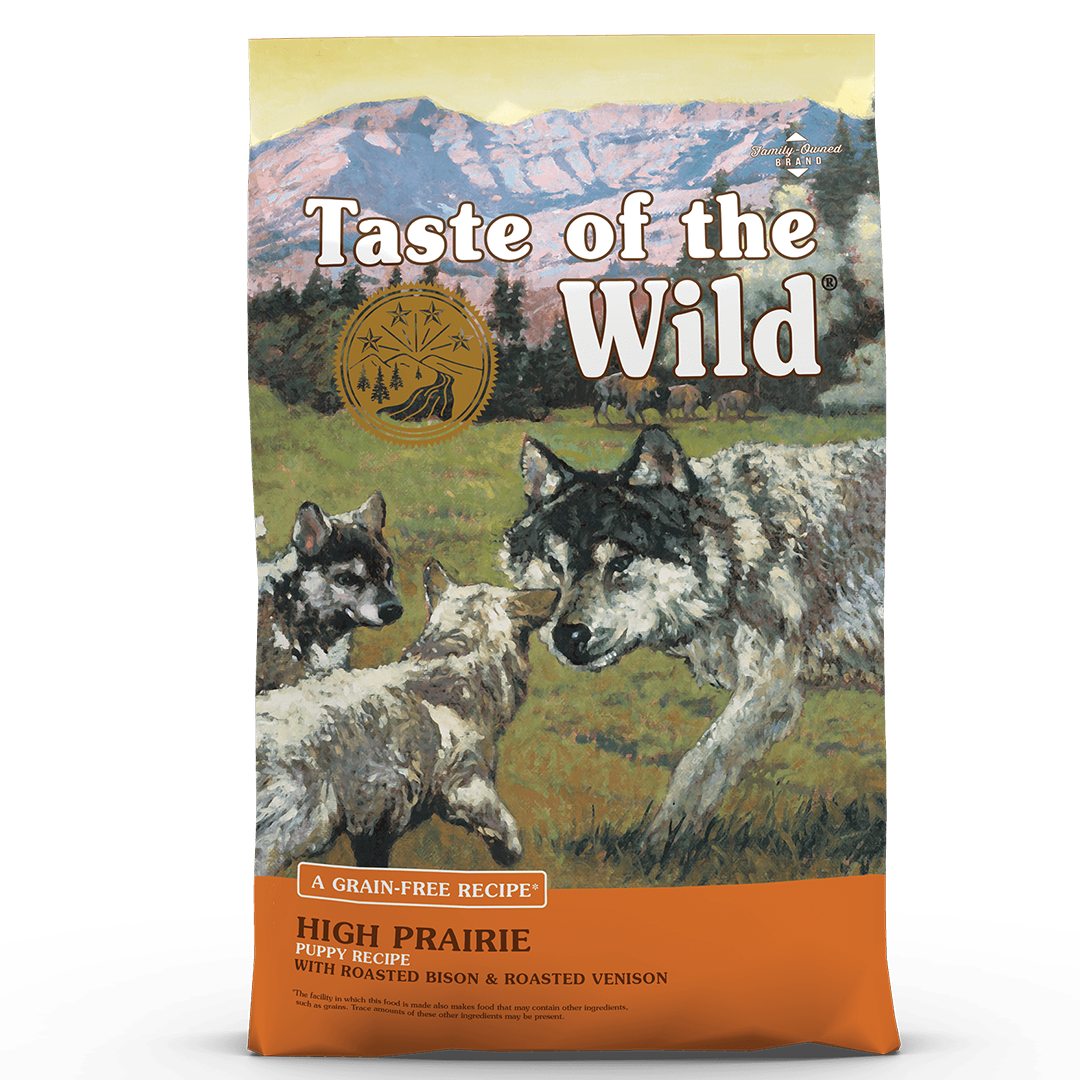 High Prairie Puppy Formula with Bison  Roasted Venison